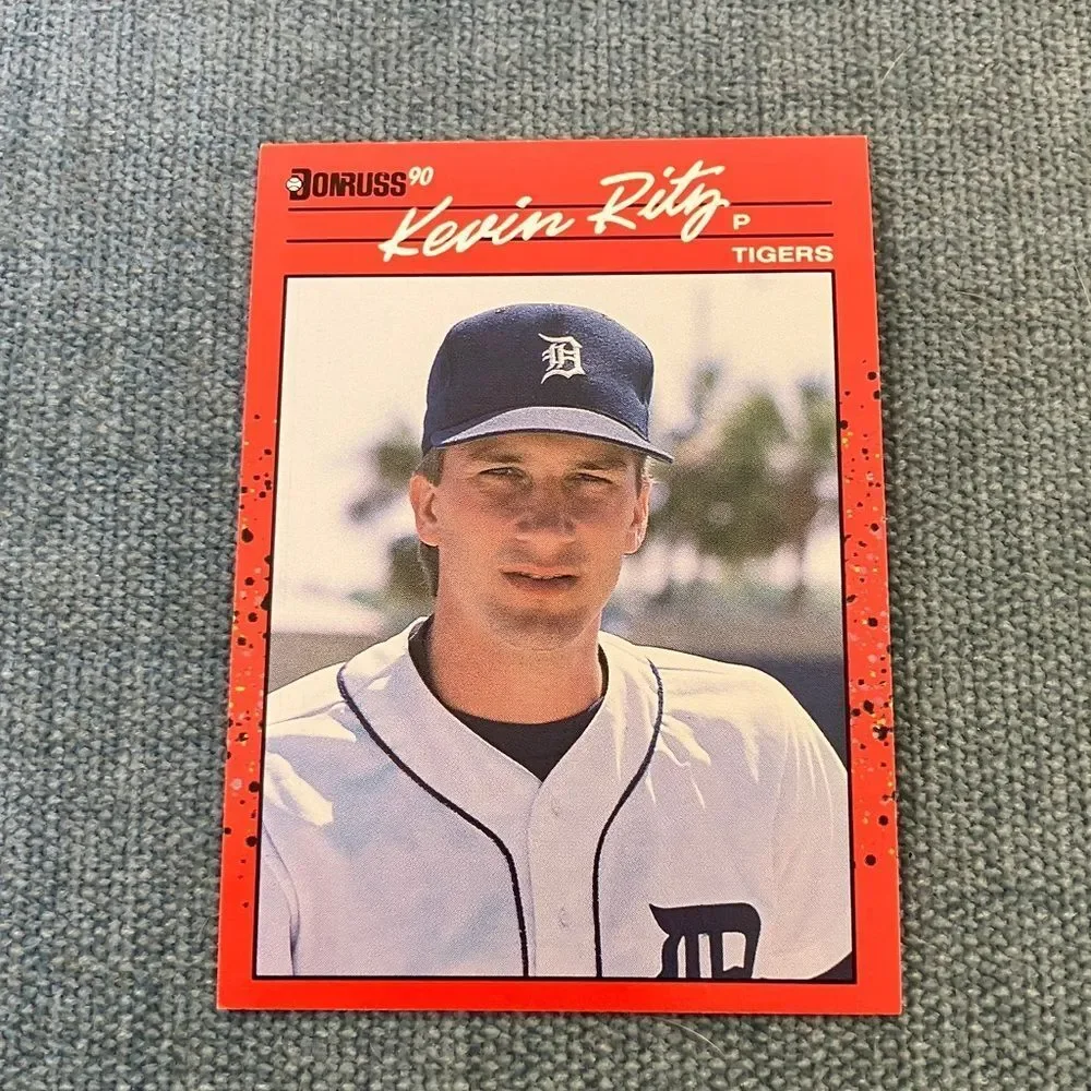 1990 Donruss Detroit Tigers Baseball Card Trading Card
